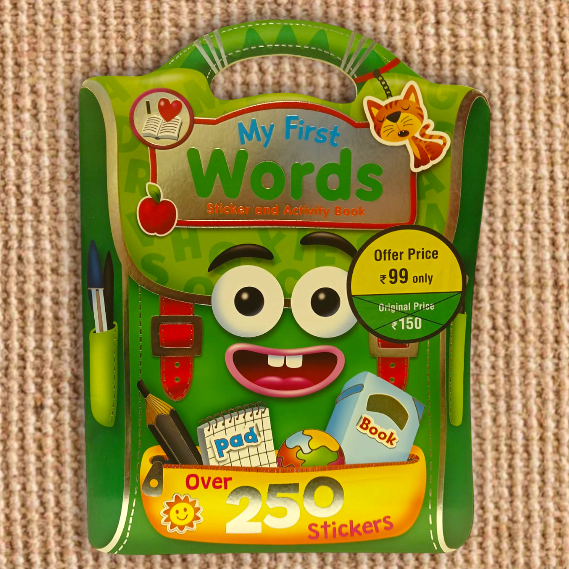 My First Words Sticker & Activity Book for Toddlers